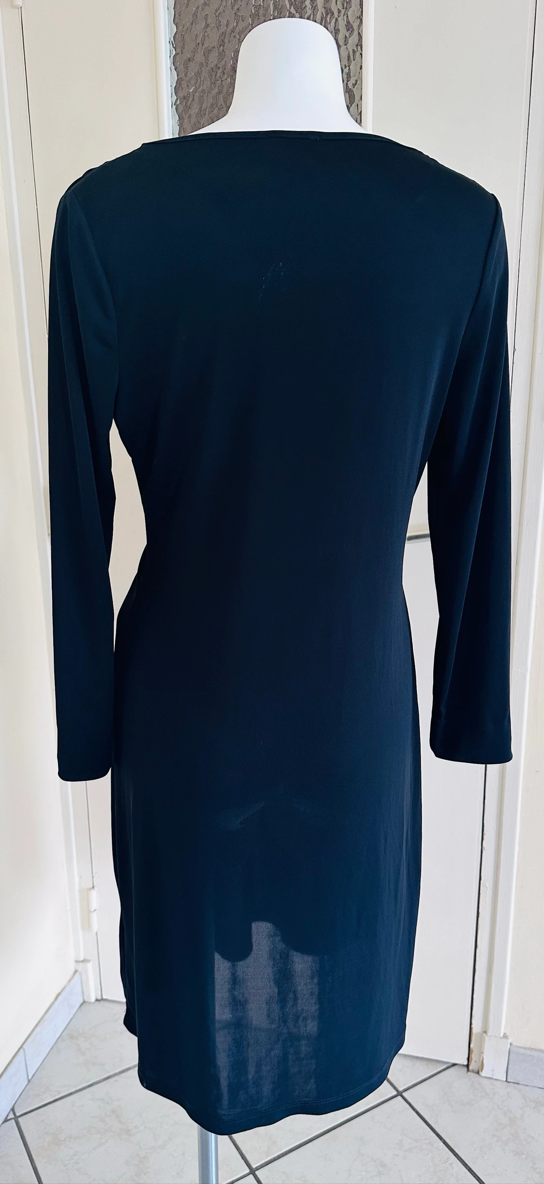 Chic Black Sublime Dress Jacqueline Riu – Size 44 – Impeccable Condition – photo 10
